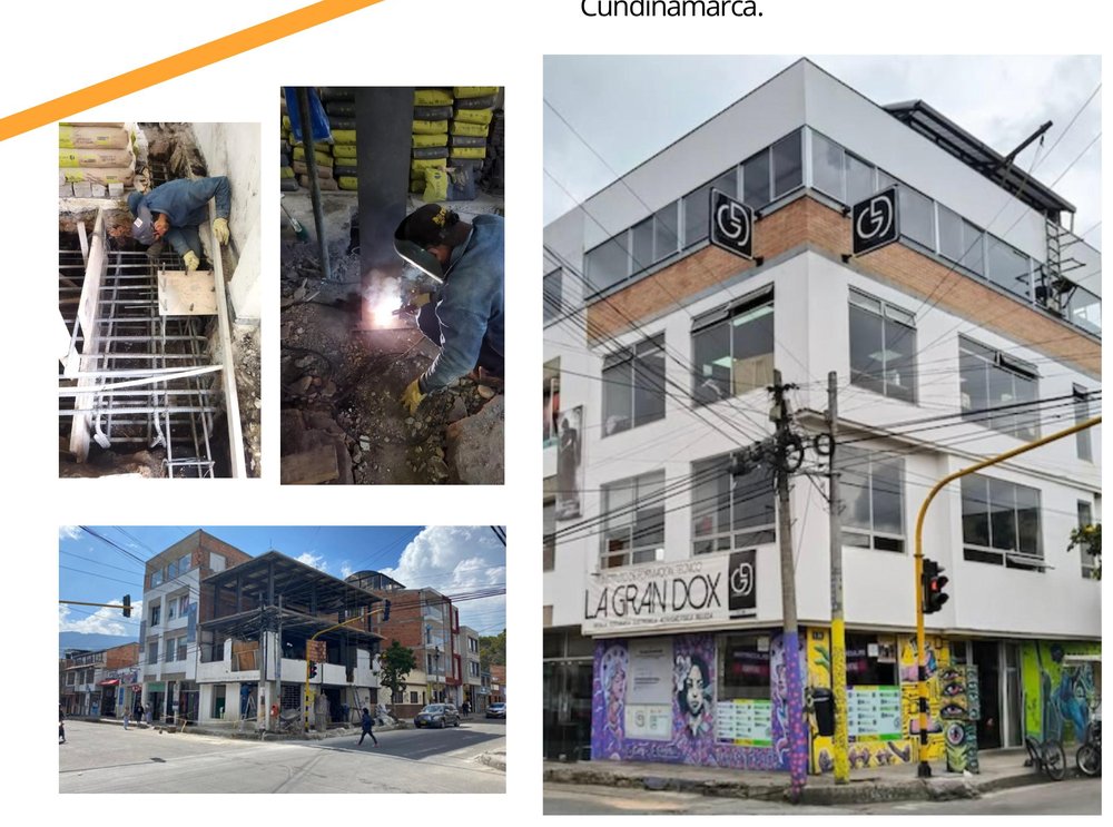 Reforzamiento estructural edificio La Gran Dox, Facatativá